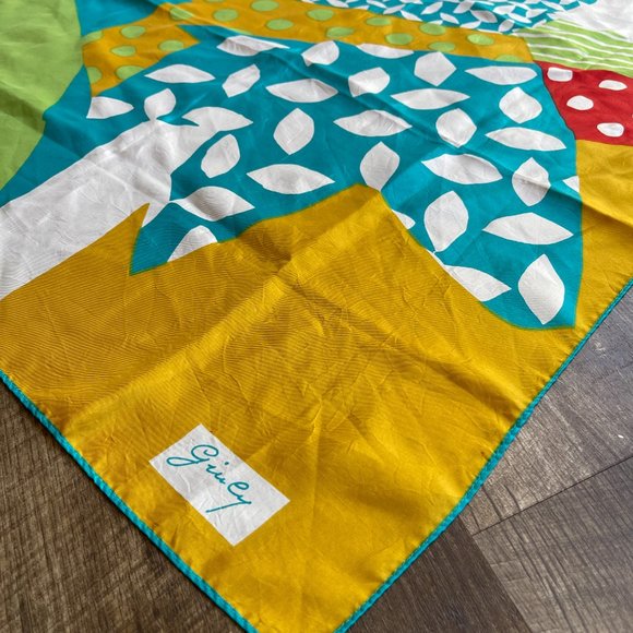 Vintage mid-century Giuly Scarf. - Picture 4 of 9